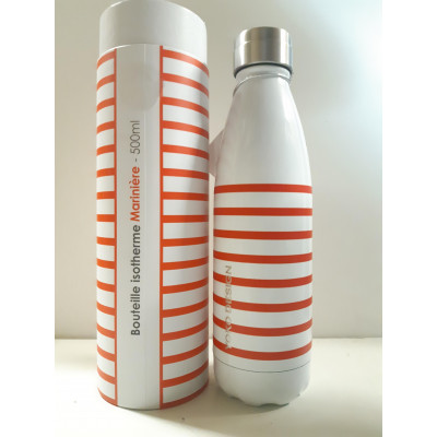 Bouteille isotherme Marinière-YOKO DESIGN