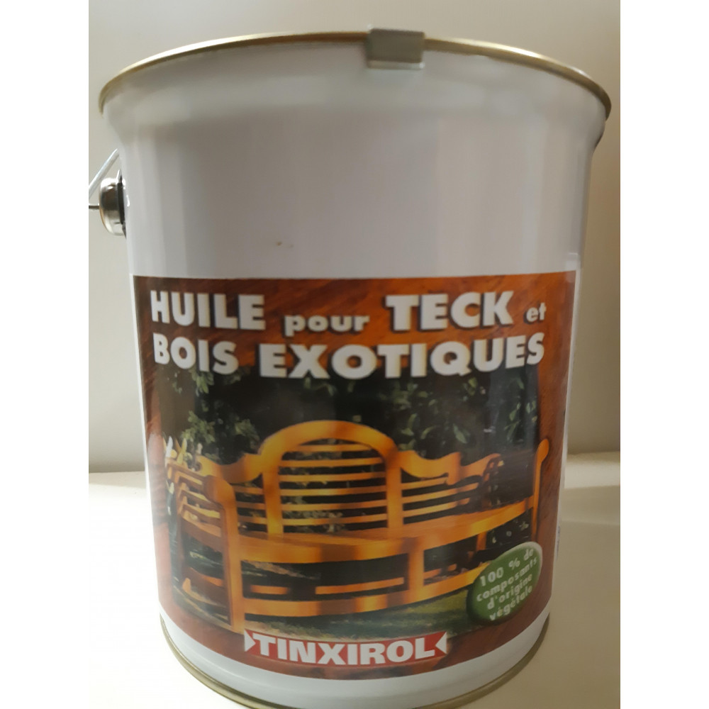 Huile De Protection Pour Teck Et Bois Exotiques - Entretien Mobilier - 500 Ml