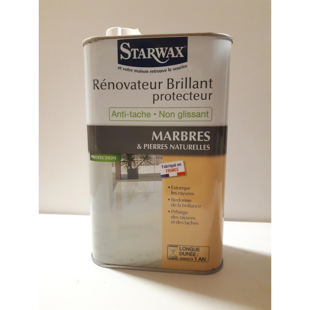 Rénovateur brillant marbres et pierres naturelles STARWAX