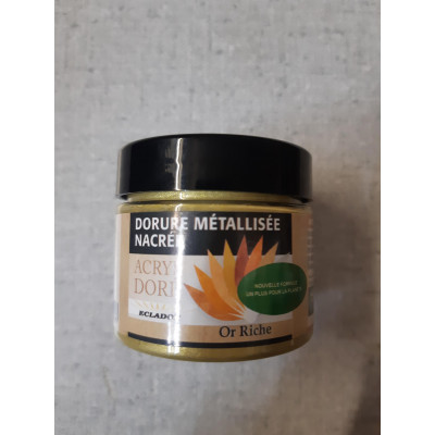 Dorure Acryl doré  Teinte Or Riche