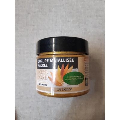 Dorure Acryl doré  Teinte Or Foncé