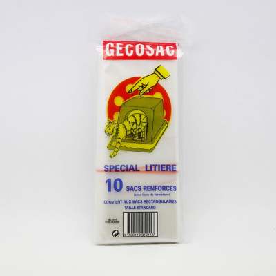 Sac Gecosac litière pour bac de chat