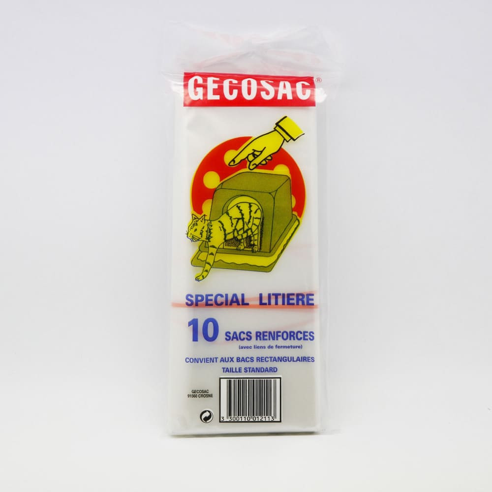Sac a litiere chat Gecosac