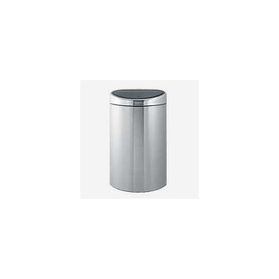 Poubelle Touch Bin 40 litres Inox Matt