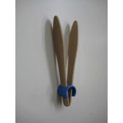 Pince à steaks bois