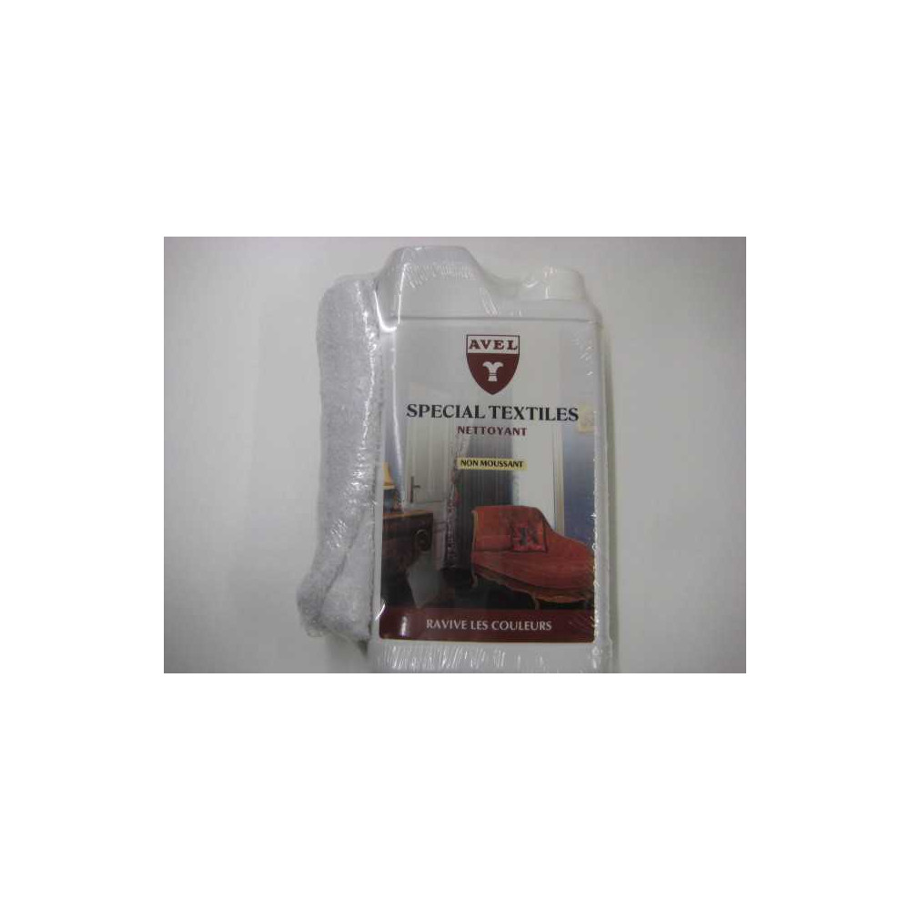 Nettoyant Texilles, désinfectant bactéricide spécial textiles AVEL 500ml