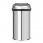 Poubelle Touch Bin 50 litres Inox Matt