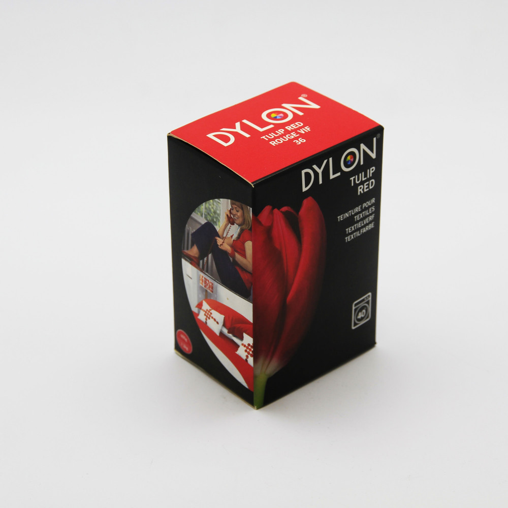 Teindre vos vêtement et tissu en Rouge Vif 36 - marque DYLON