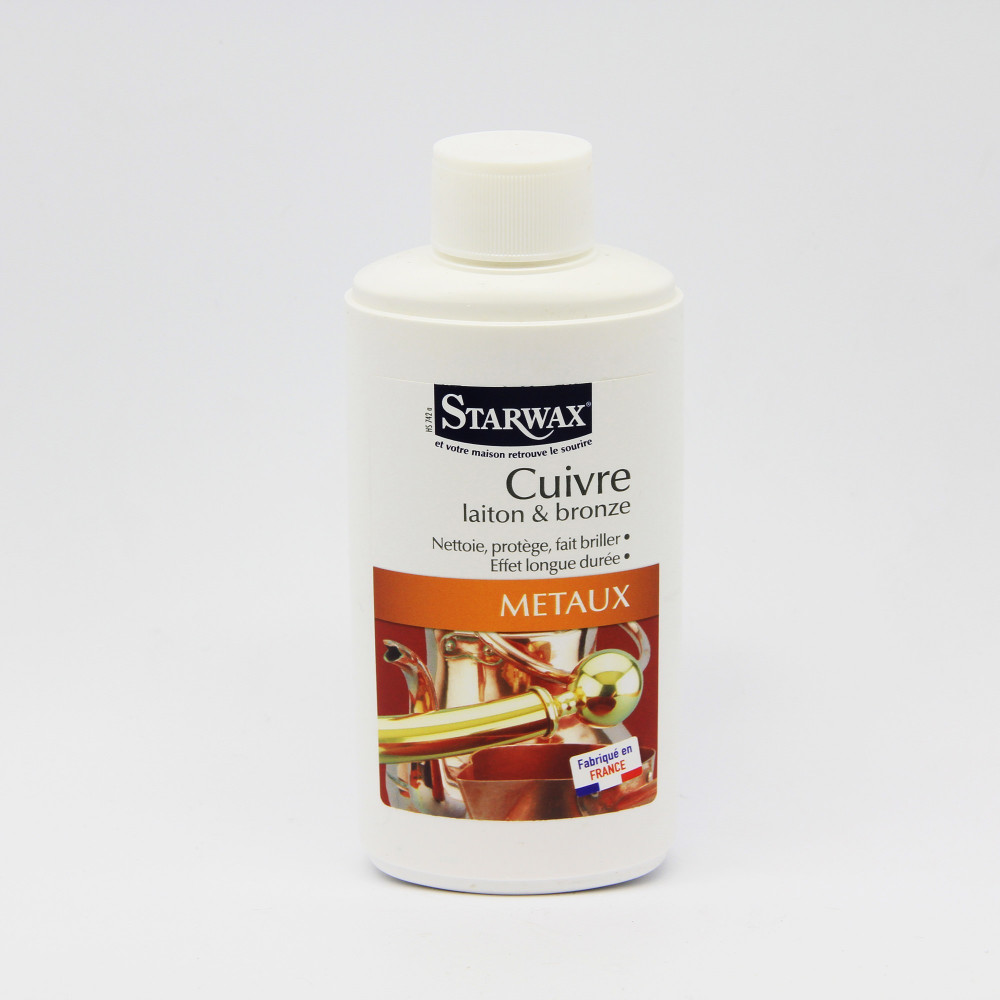 Nettoyant spécial Cuivre/Laiton/Bronze STARWAX 250 ml