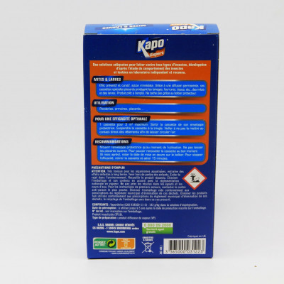 Cassettes anti-Mites/larves pour vêtements