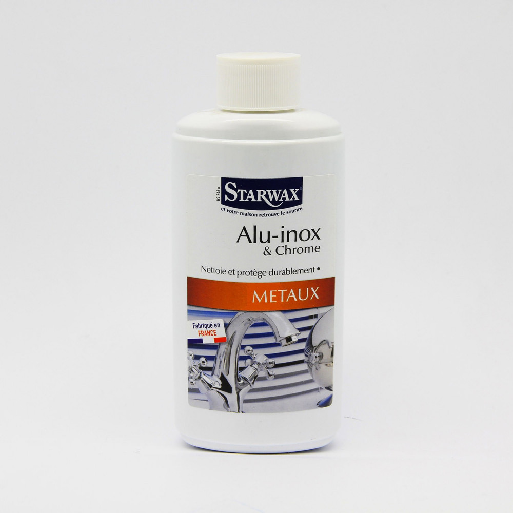 Nettoyant spécial Alu/Inox/Chrome STARWAX 250ML