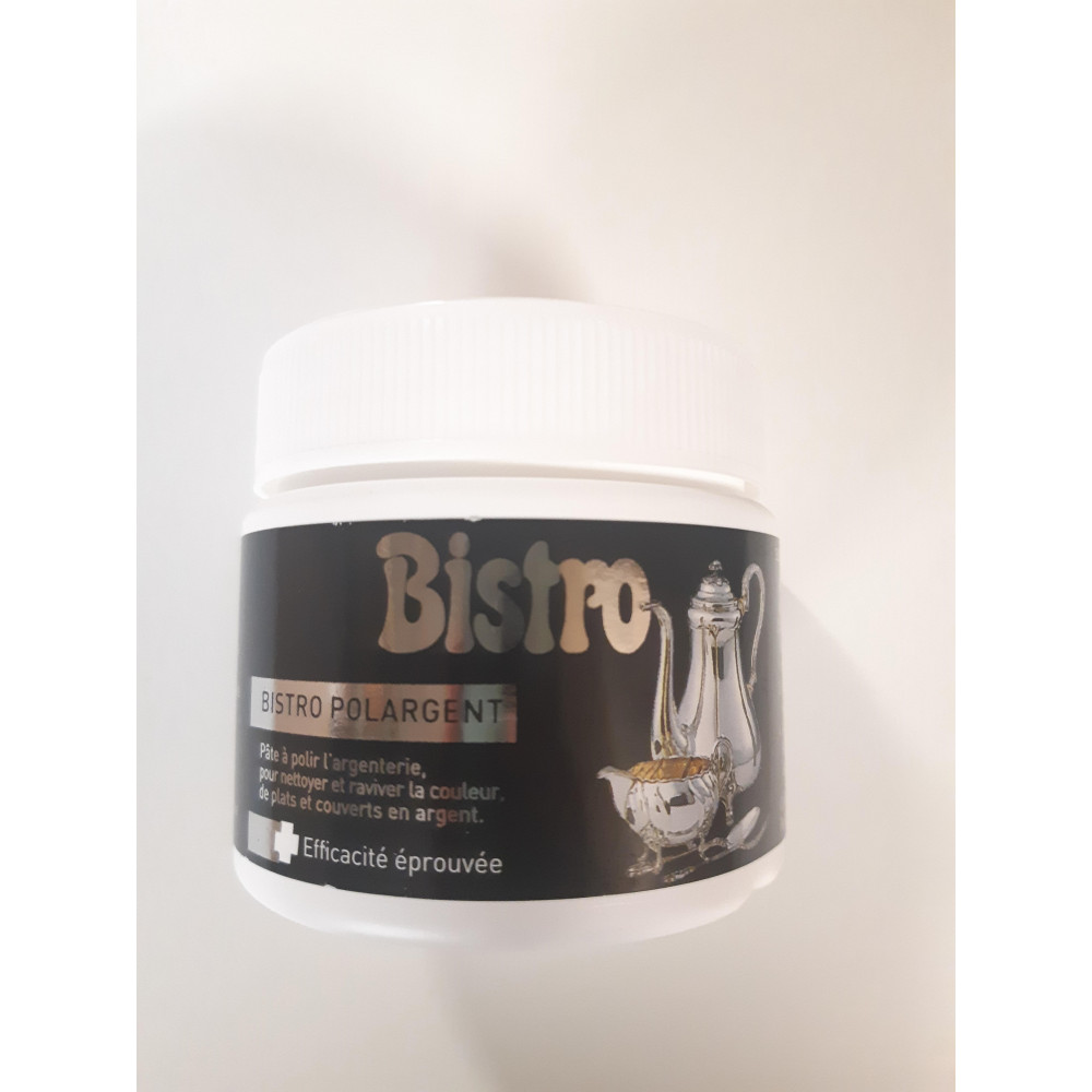 Pâte à polir argent Bistro, pour argenterie