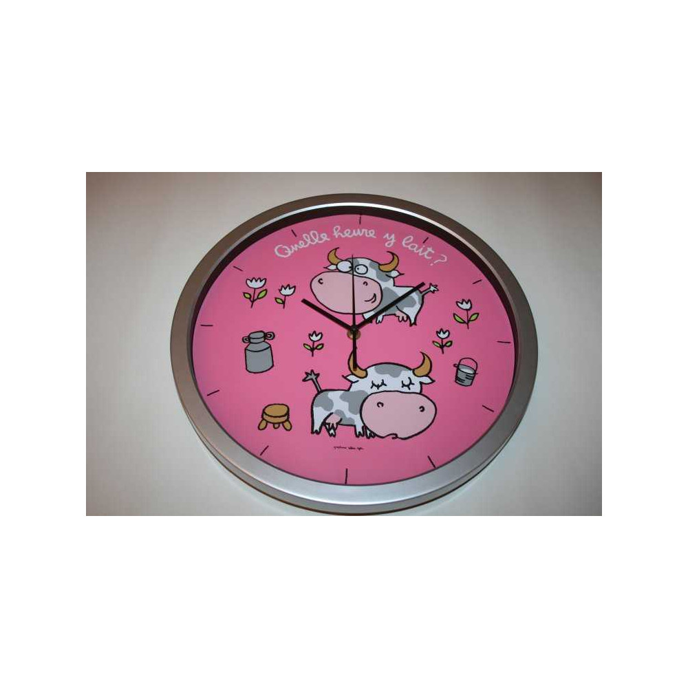 Horloge Quelle heure y lait DLP
