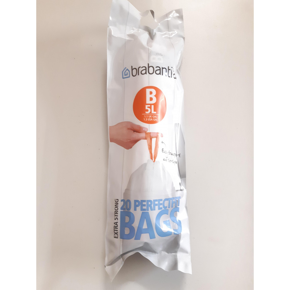Sac poubelle Brabantia B 5 litres