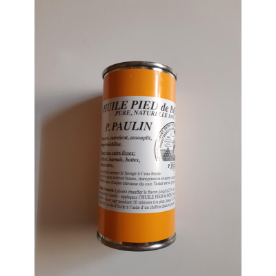 Huile de pied de boeuf Paulin,Huile pour sellerie cuir,