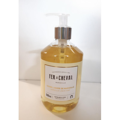 Savon liquide de Marseille Thé blanc & Yuzu