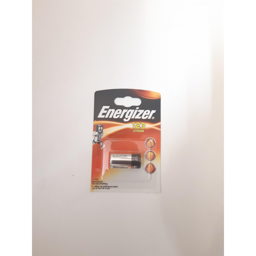 Pile CR123 Lithium ENERGIZER