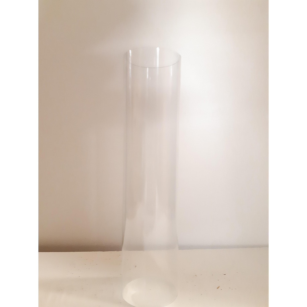 Verre pour lampe à pétrole cylindrique