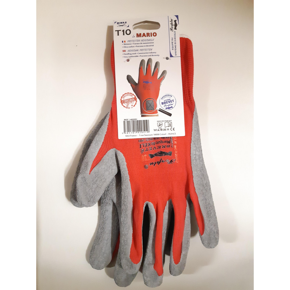 Gants de manutention KELI FRANCE - Normes Européennes