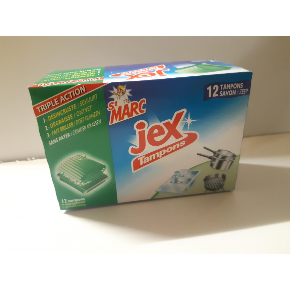 Tampon Jex Savon SaintMarc 12 pièces