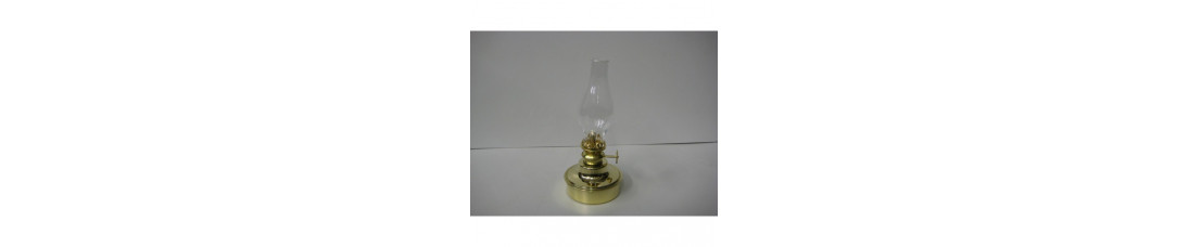 Lampe à pétrole et lampe essence en laiton - Lampe Gaudard