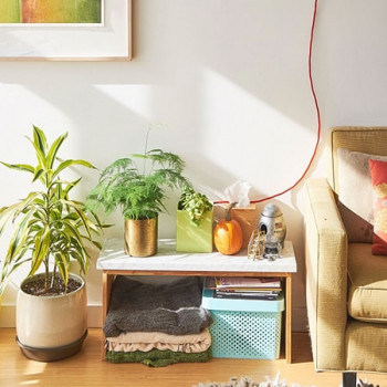 Grill and barbecue for an outdoor kitchen corner